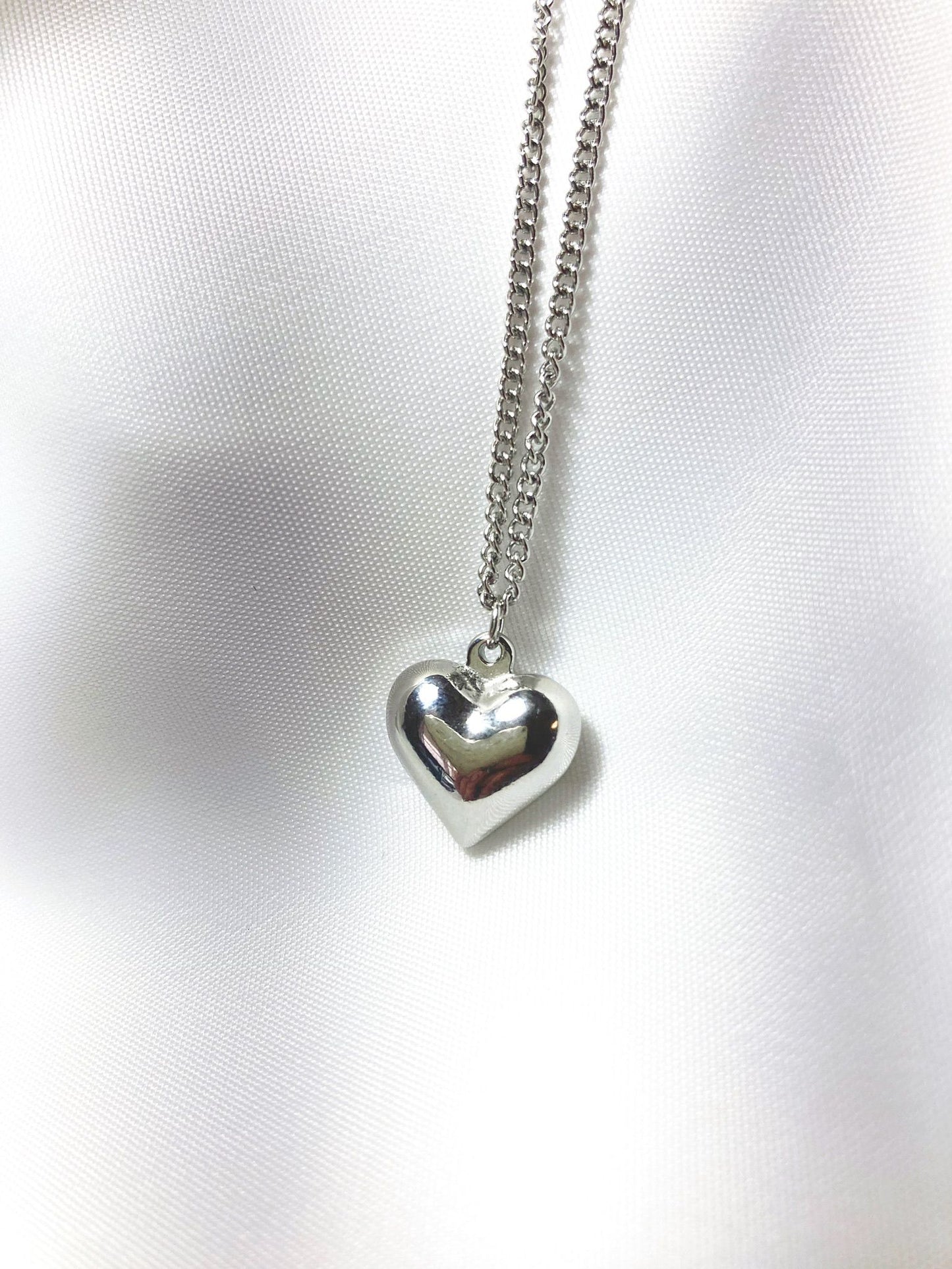 Colar coração grosso